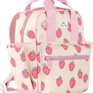 Itzy Ritzy Toddler Backpack -Strawberry